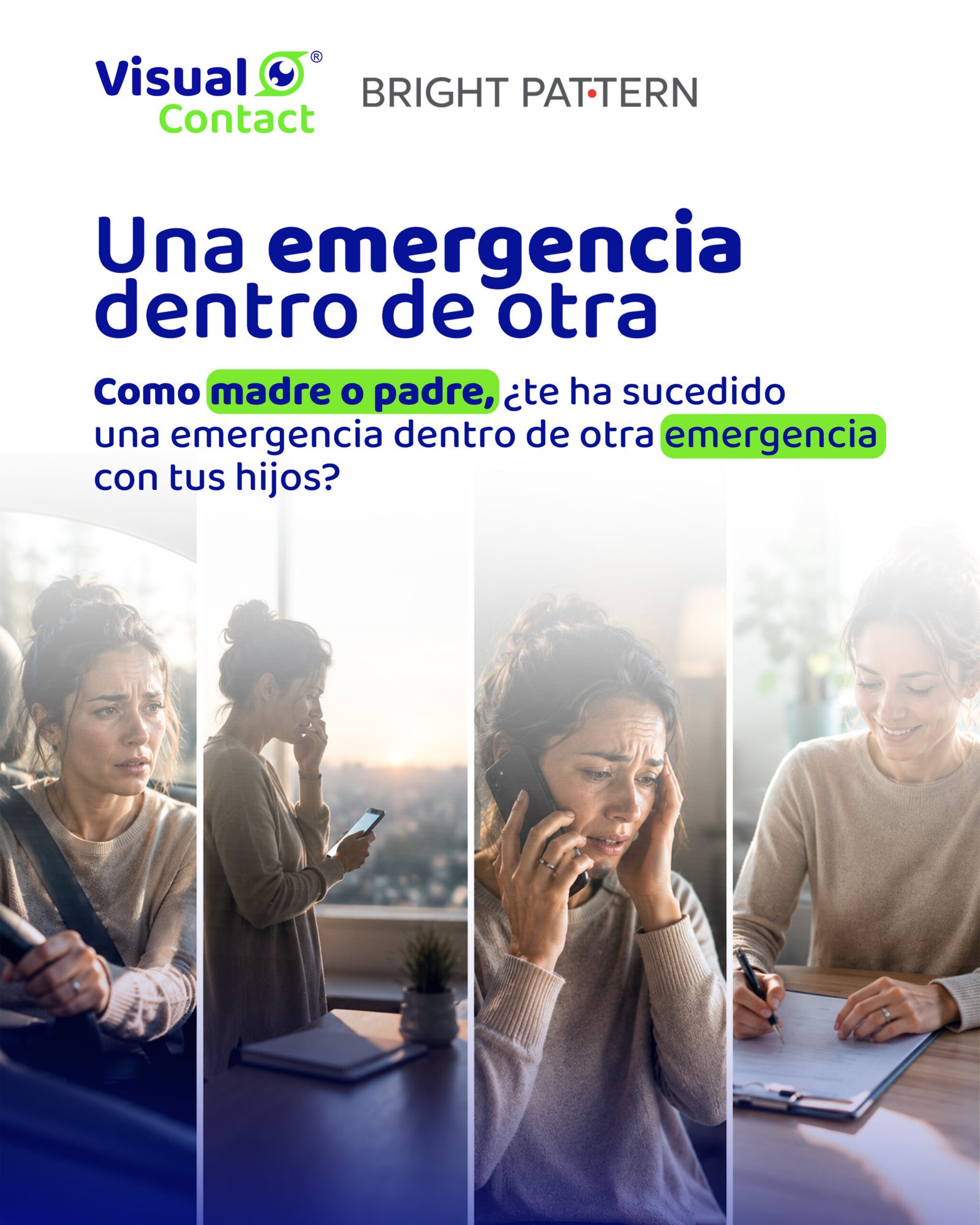Una autopista, un bebé con fiebre y un choque: El día que la IA de voz salvó una vida (y aseguró una renovación)